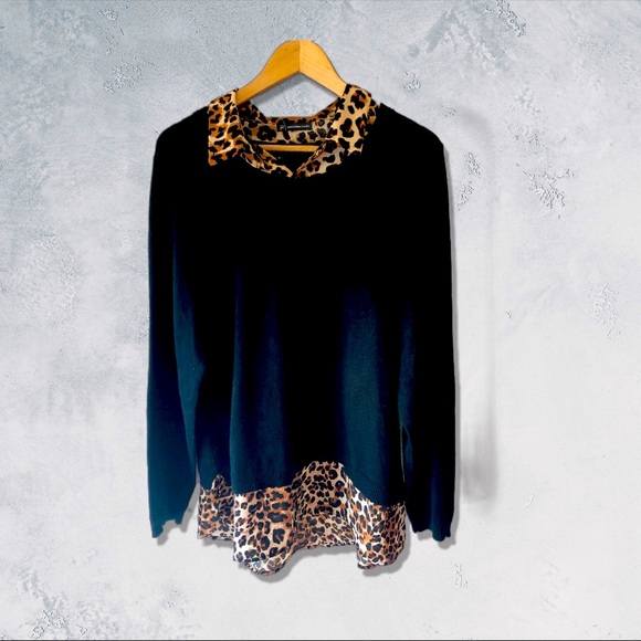 SOLD Adrianna Pappell Sweater - XL - Picture 3 of 5